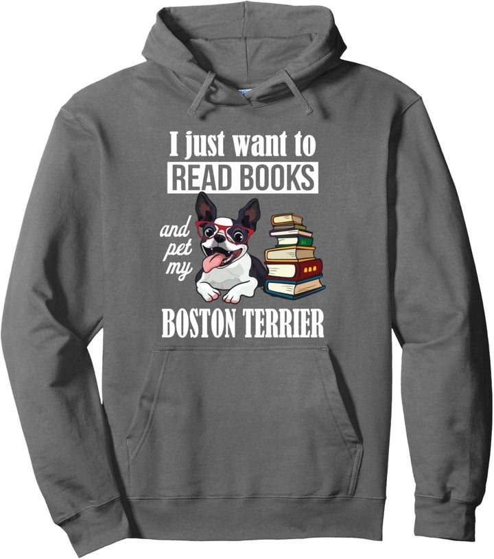 Boston Terrier Pullover Hoodie