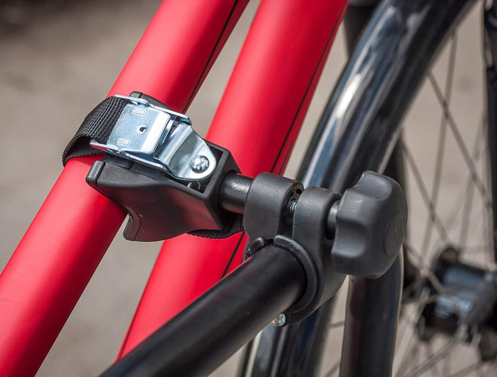 EUFAB 11559 Fahrradträger AMBER 1, E-Bike geeignet, teilweise vormontiert, für 1 Fahrrad, für