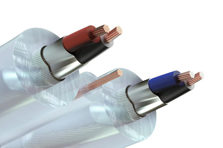 Pro-Ject Connect-it RCA-E, Hochreines Phonokabel NF Kabel mit Masseleitung für Plattenspieler - 1,23