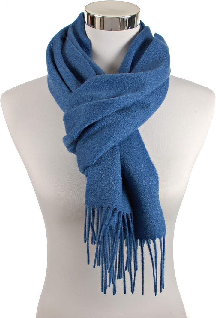 Bovari Kaschmir Schal Damen – 100% Kaschmir/Cashmere – Premium Qualität – 180 x 31 cm - viele Farben