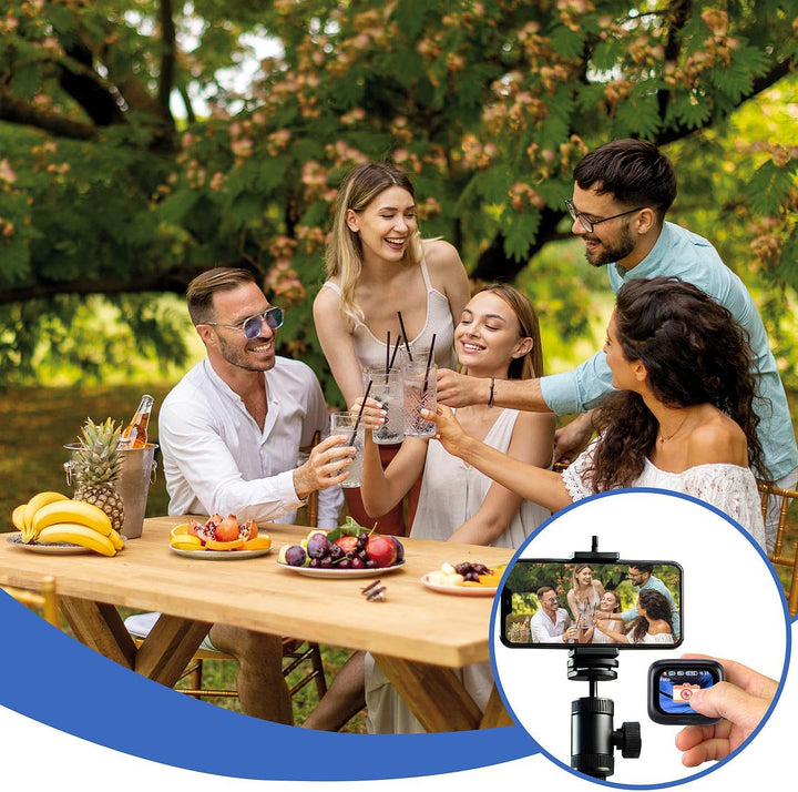 auvisio Kopfhörer mit Akku: 2er-Set Kabellose In-Ear-Kopfhörer mit Touchscreen-Ladecase & ANC (mit F