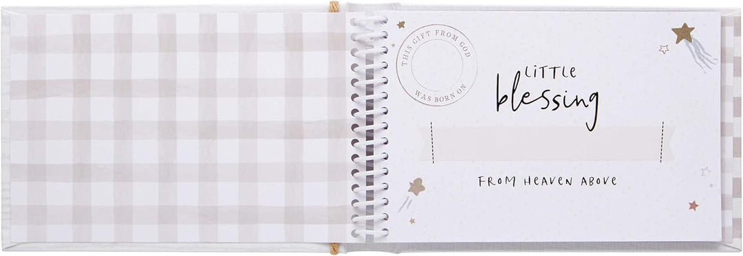 C.R. Gibson Little Blessing Baby Brag Book Fotoalbum, 18,4 x 11,4 cm