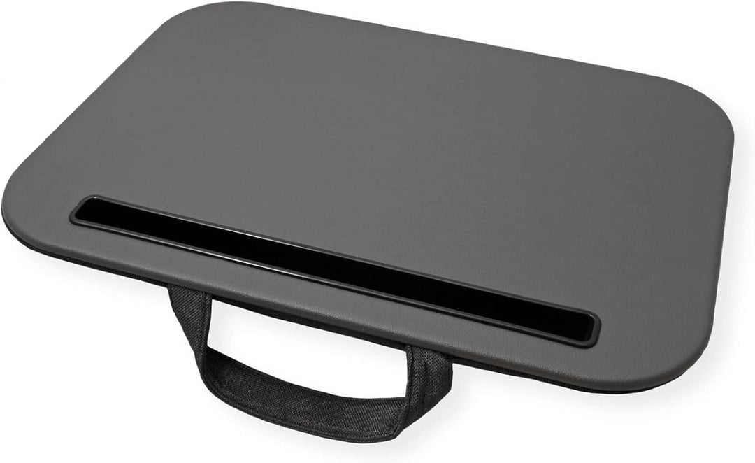 VALUE Knietablett/Laptop-/Tablet-Ablage mit Kissen, grau