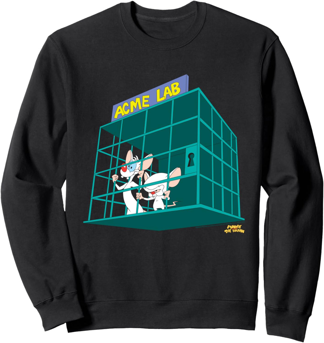 Animaniacs Pinky and the Brain Locked Up Sweatshirt
