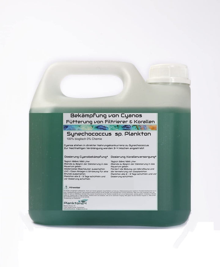 Plankton Synechococcus sp. (3 Liter) Cyano Stopp Fütterung von Korallen und Filtrier …