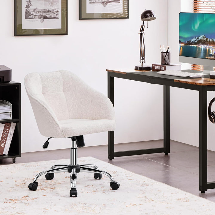 Yaheetech Bürostuhl Ergonomischer Schreibtischstuhl Drehstuhl Höhenverstellbar Computerstuhl mit Rol