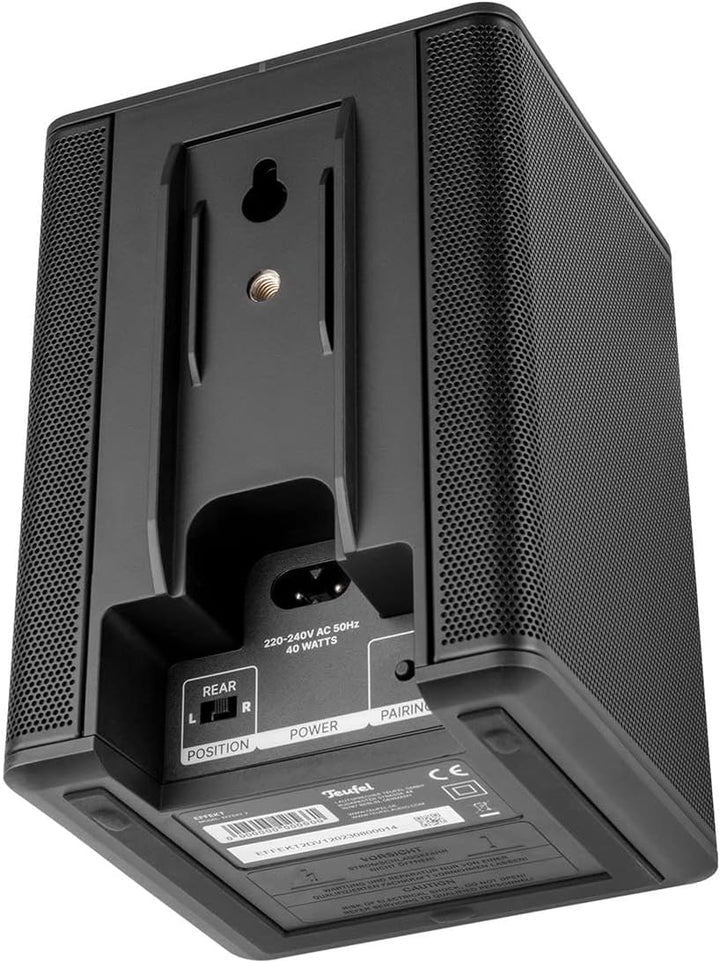 Teufel Effekt 2 Kabelloses, aktives Stereo-Lautsprecher-Paar als Rear-Speaker - Schwarz