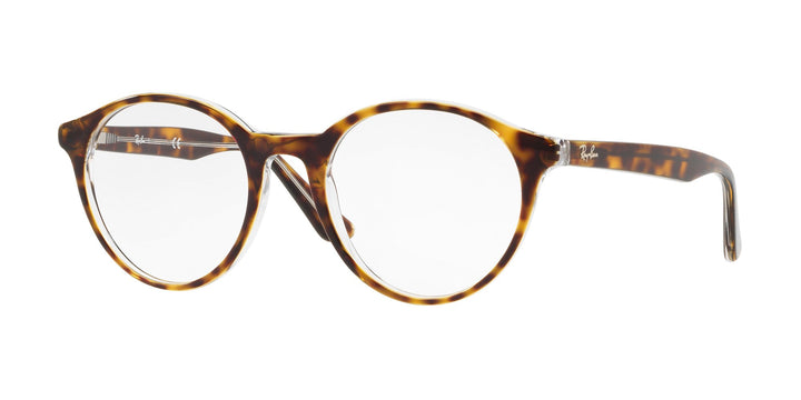 Ray-Ban Unisex-Erwachsene 0rx 5361 5082 51 Brillengestelle, Braun (Top Havana On Transparente)