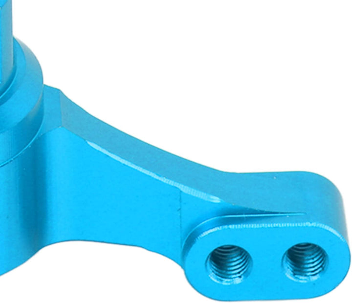 VGEBY 1/10 RC Auto Vorderachsschenkel, Aluminiumlegierung Vorderachsschenkel Lenkschale für TT02 1/1