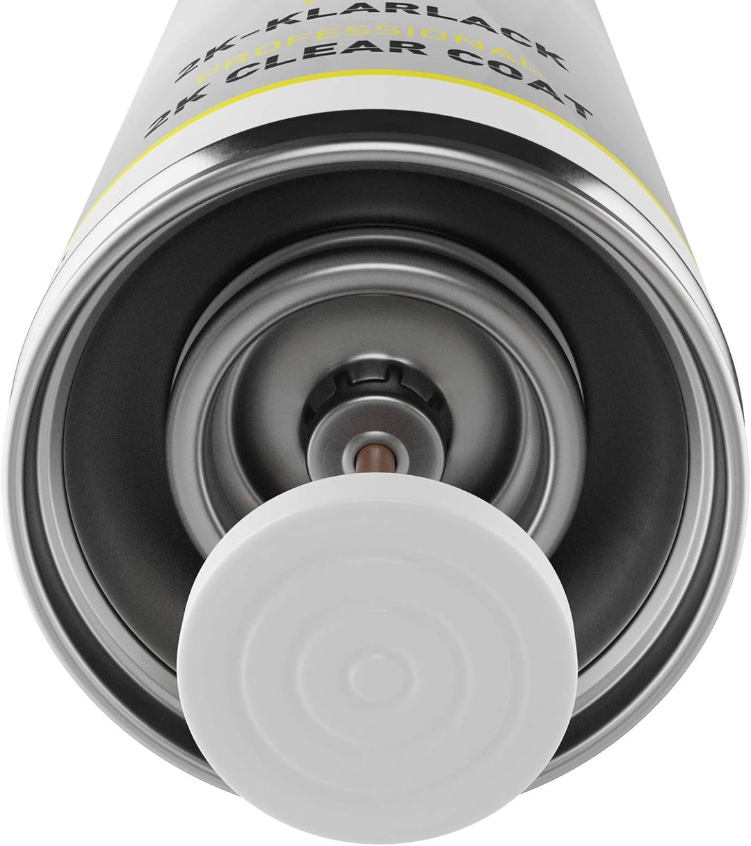 MG PRIME Autolack 2K Spraydosen Set für Fiat 647 Grigio Steel Metallic/Stahlgrau Metallic Basislack