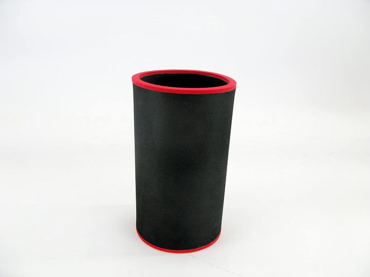 4 hochwertige Qualitätskühler aus 5-6 mm dickem Neopren für 0.5L Flaschen in den Farben Schwarz Gelb