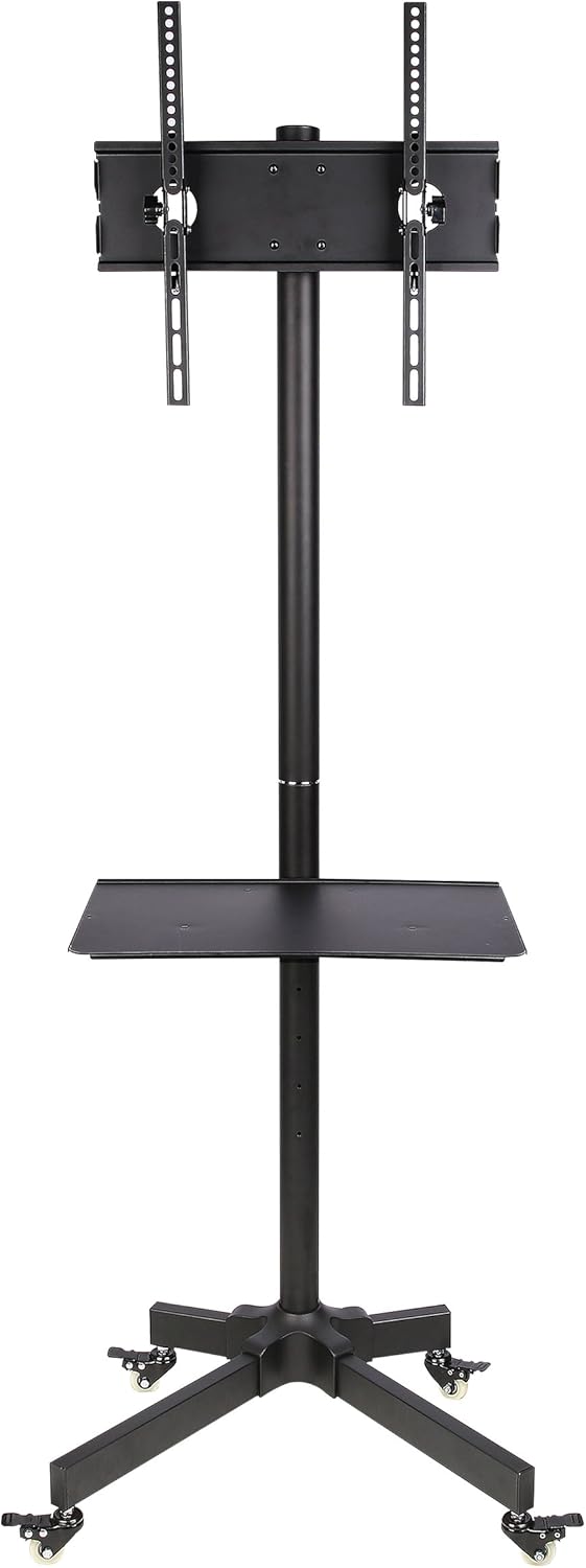 Ergosolid mit Rollen, verstellbar, für LCD-Fernseher von 32 – 55 Zoll, neigbar, VESA max. 400 x 400