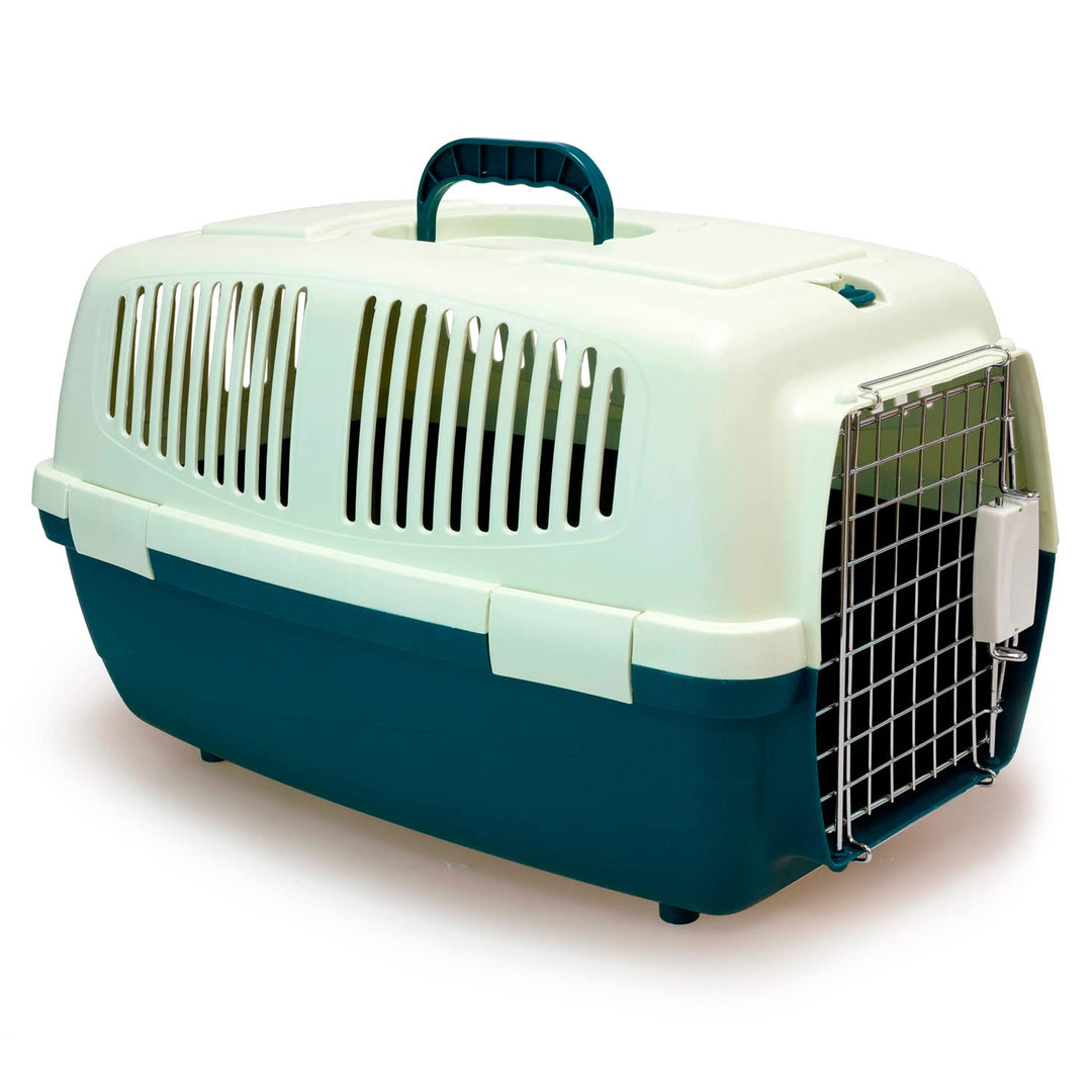 Arquivet Transportbox aus Kunststoff für Haustiere, 59 x 36 x 33 cm, kleine oder mittelgrosse Hunde
