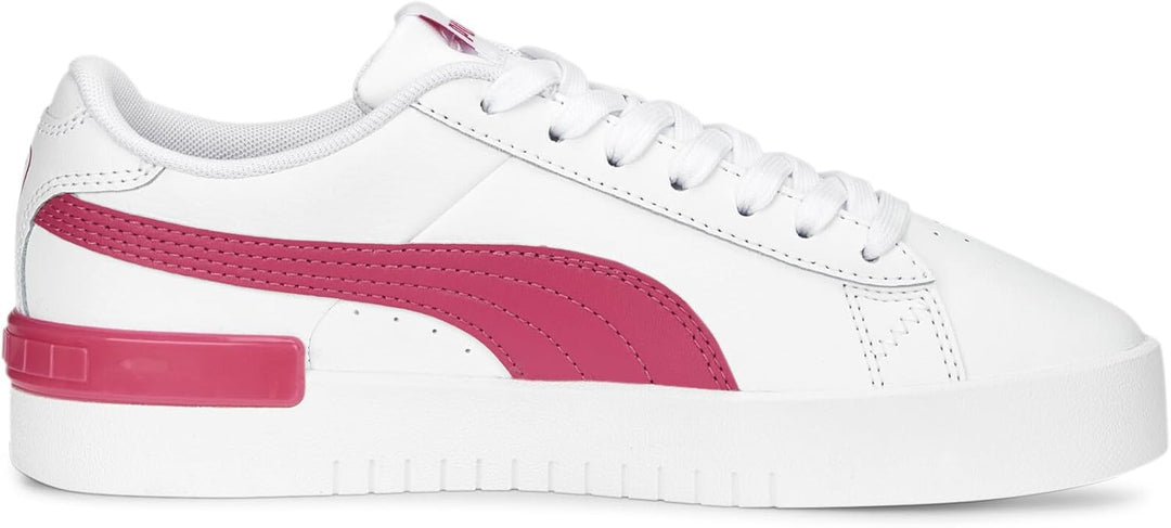 PUMA Mädchen Jada Jr Road Running Shoe 37.5 EU Puma White Glowing Pink, 37.5 EU Puma White Glowing P
