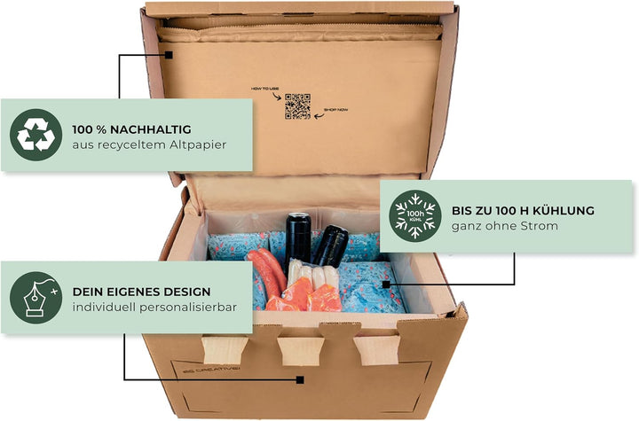 Kühlbox Maxi - die Kühlbox mit 53l Nutzvolumen inkl. easyAkku