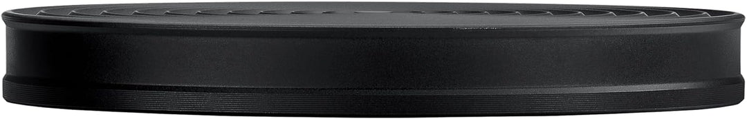 Normcore 53,3 mm Ersatz-Tamper-Basis, Titan-PVD-beschichtete geriffelte Basis, zusätzlicher Silikon-