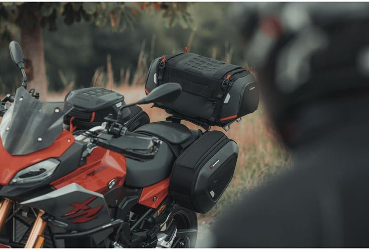 SW-MOTECH Hecktasche Pro Rackpack 32-42 Liter Motorradgepäck Motorrad Tasche 32-42L Schwarz, 32-42L