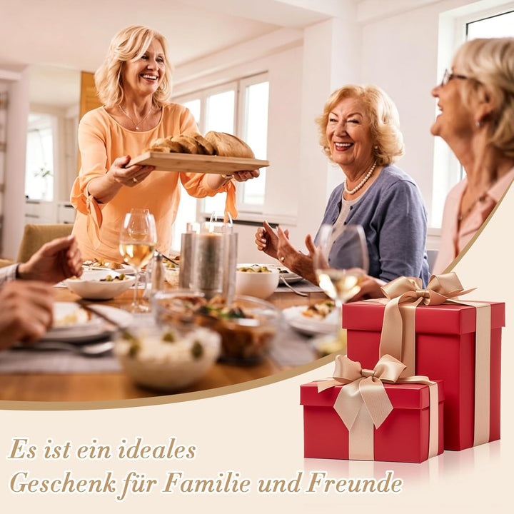 Sauerteig Starter Set, 16-teilig Gärkorb Brot Set, Brot Backen Zubehör, Gärkörbchen Oval und Rund 25