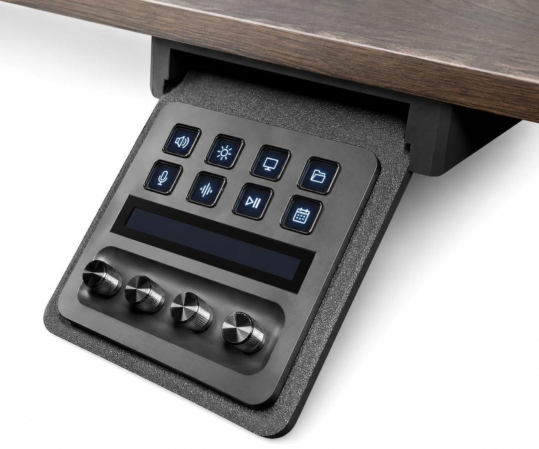 Tischhalterung für Elgato Stream Deck +, Platzsparend, Versenkbar, Zubehör zur Organisation von Gami