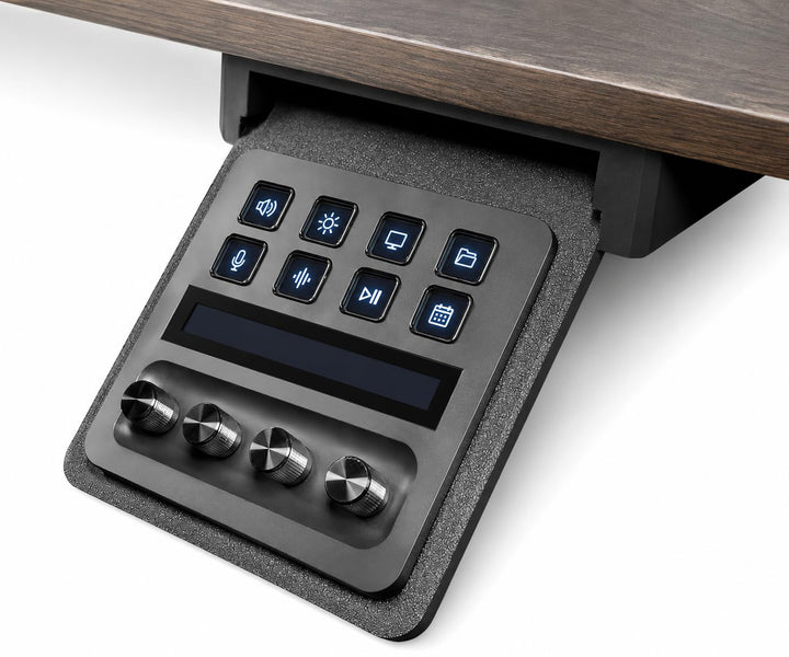 Tischhalterung für Elgato Stream Deck +, Platzsparend, Versenkbar, Zubehör zur Organisation von Gami