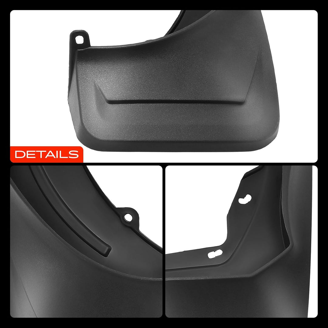 4x Spritzschutz Schmutzfänger für GLE W167 300D 350D 400D 4matic 450 EQ Boost 4matic 2.0L 2.9L 3.0L