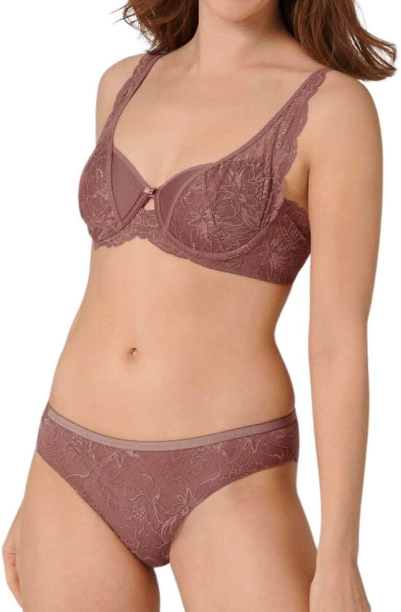 Triumph Damen Amourette Charm WP03 Schalen BH mit Bügel, Rose Brown, 80B