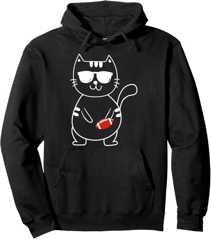 Football Team Sport Footballer - American Football Pullover Hoodie