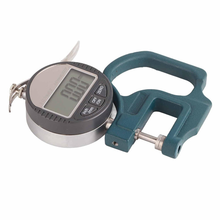 Fafeicy Digitales Dickenmessgerät, Messwerkzeugbereich 0-12,7 mm, 0,01 mm Genauigkeit, zum Messen de
