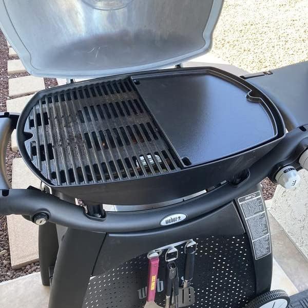 QuliMetal 7584 7646 Grillroste für Weber Q3200, Q300, Q3000, Q3100, Q320, 57060001, 586002, 426001,