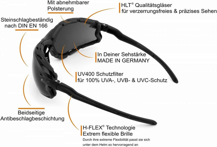 HELLY® - No.1 Bikereyes® | Bikerbrille, Chopperbrille, Motorrad-Sonnenbrille, Motorradbrille | besch