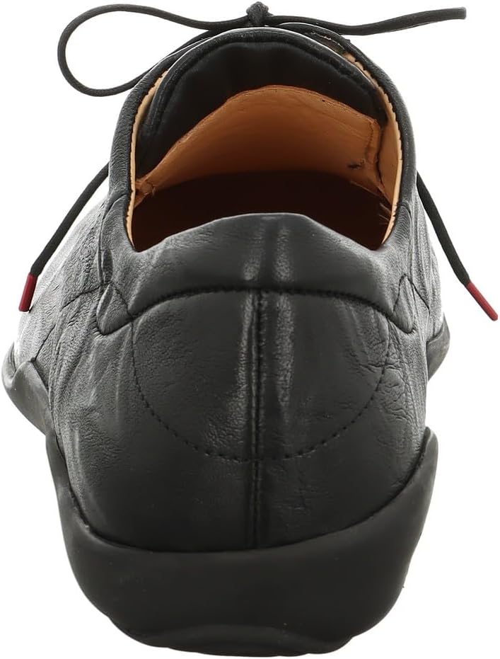 Think! Herren Stone Nachhaltige Wechselfussbett Schnürhalbschuhe 40 EU 0000 Schwarz, 40 EU 0000 Schw