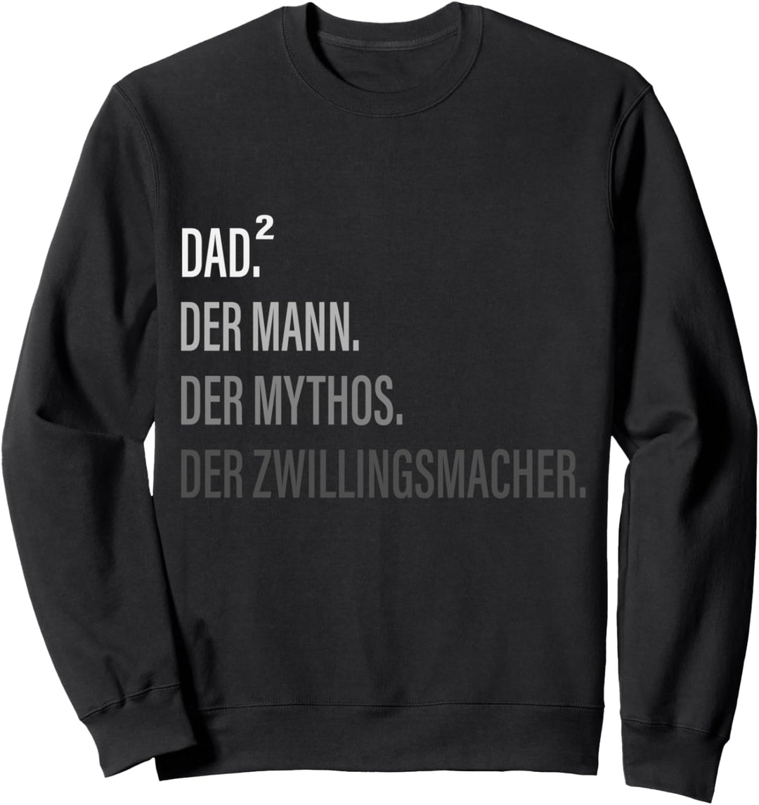 Vater von Zwillingen Zwillingspapa Zwillingsvater Vatertag Sweatshirt