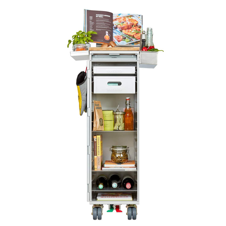 Ausstattungspaket für Flugzeugtrolleys und Airline Trolleys, Küche & Grillen inkl. Sideboxen & Table