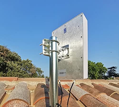 LowcostMobile PAN5G-MIMO-2021 700/800/900/1800/2100/2600/3500 MHz 2 x 5m schwarz Antenne 4G 5G SMA K