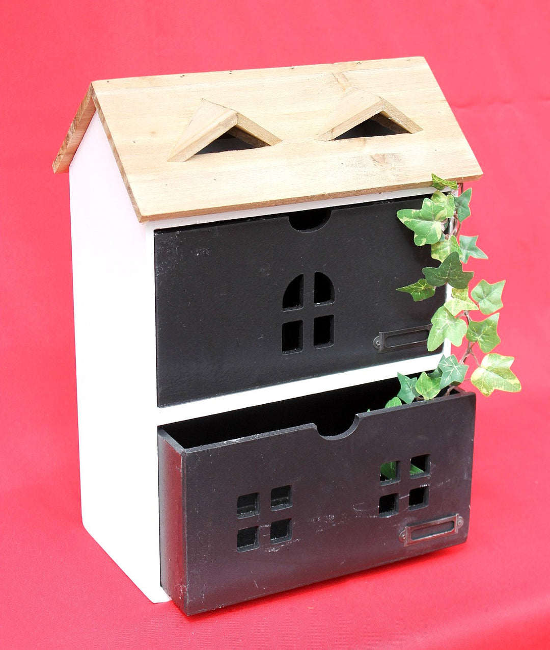 DanDiBo Schreibtisch Organizer Holz Aufbewahrungsbox 14B410 38 cm Minikommode mit Schubladen Schubla