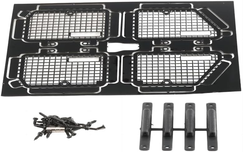 Metal Car Windows for Traxxas 1:18 TRX4M Ford Bronco Crawler 97074-1 Upgrades