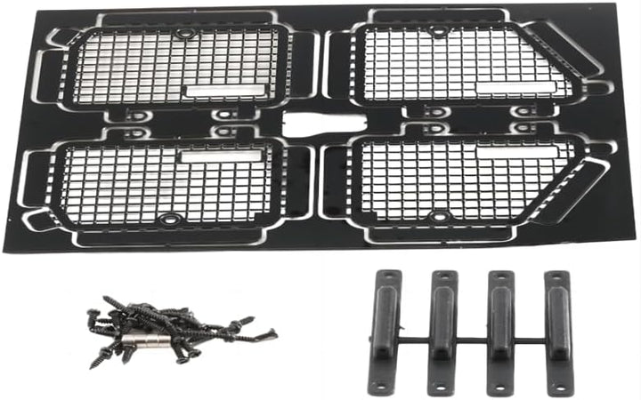 Metal Car Windows for Traxxas 1:18 TRX4M Ford Bronco Crawler 97074-1 Upgrades