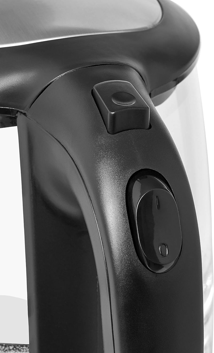 Exquisit Glas Wasserkocher WK 3501 swg | Elektrischer Wasserkocher 2 Liter | 2200 Watt | Innenbeleuc