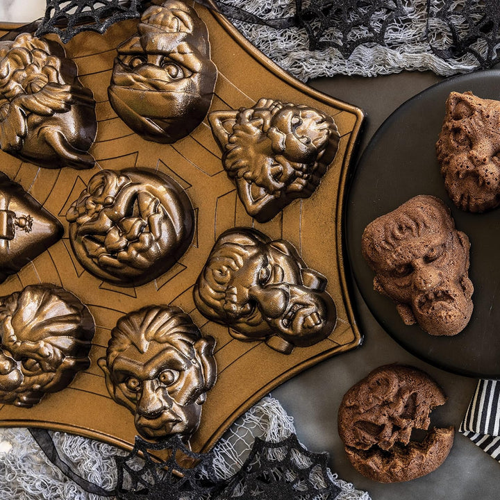Nordic Ware Monster Mask Cakelet Monster Cakelet, Monster Cakelet