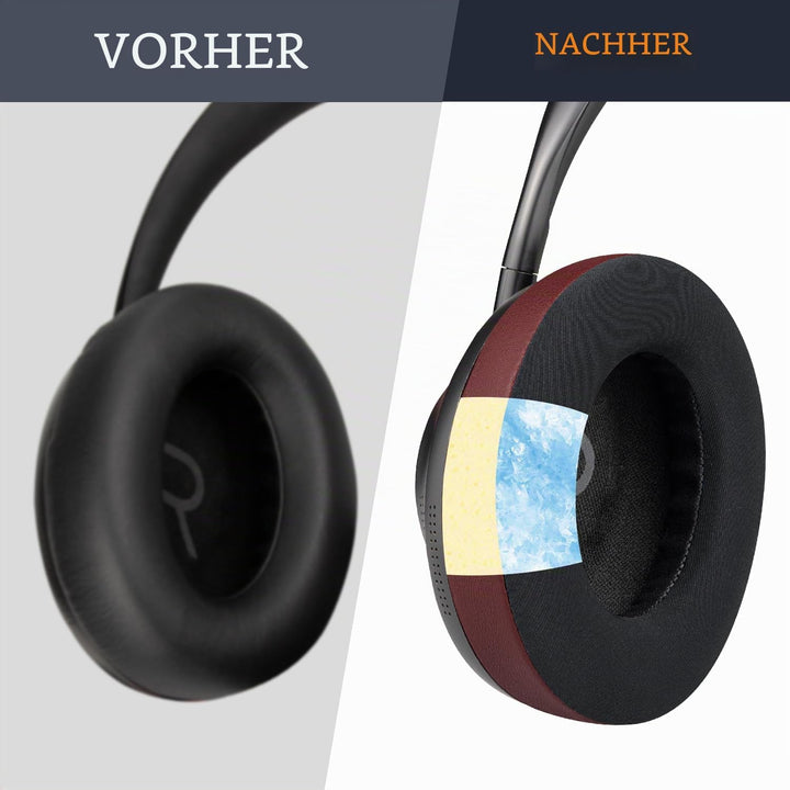 SOULWIT Kühlgel Ersatzpolster Ersatz Ohrpolster für Bose 700 (NC700 NC 700) Noise Cancelling Kopfhör
