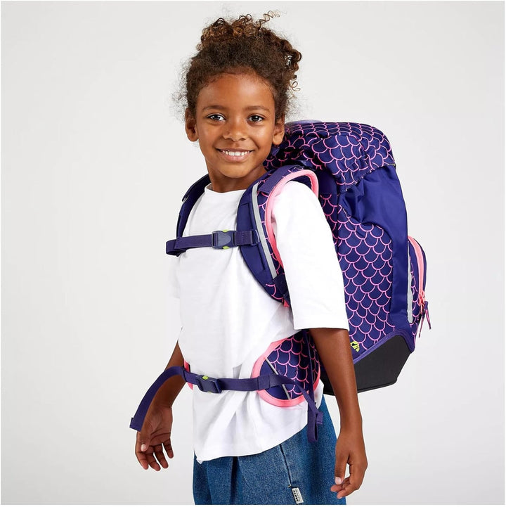 ergobag Prime Pearl DiveBear Rucksack, Unisex, Jugend, mehrfarbig (mehrfarbig), Einheitsgrösse