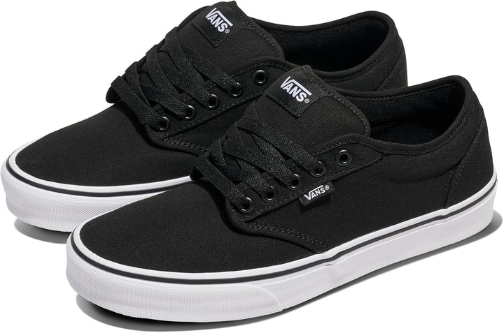 Vans Herren AtwoodSneaker 43 EU Black And White, 43 EU Black And White