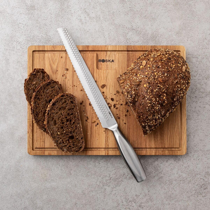 BOSKA Brotmesser Monaco+ / Professionelles Brotmesser/Edelstahl/Rasiermesserscharf/Ergonomisch/Langl