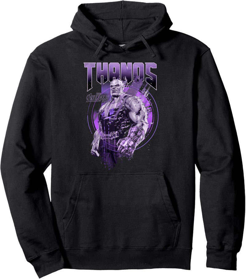 Marvel Avengers: Infinity War Thanos Purple Hue Portrait Pullover Hoodie