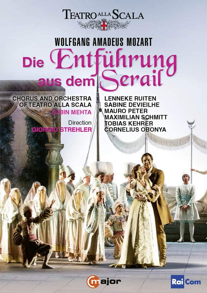 Mozart: Die Entfuhrung aus dem Serail [Teatro alla Scala, Milan 2017], DVD