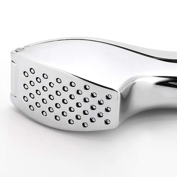 Knoblauchpresse，Edelstahl knoblauch presse Knoblauch crusher Profi garlic press knoblauchschneider，L