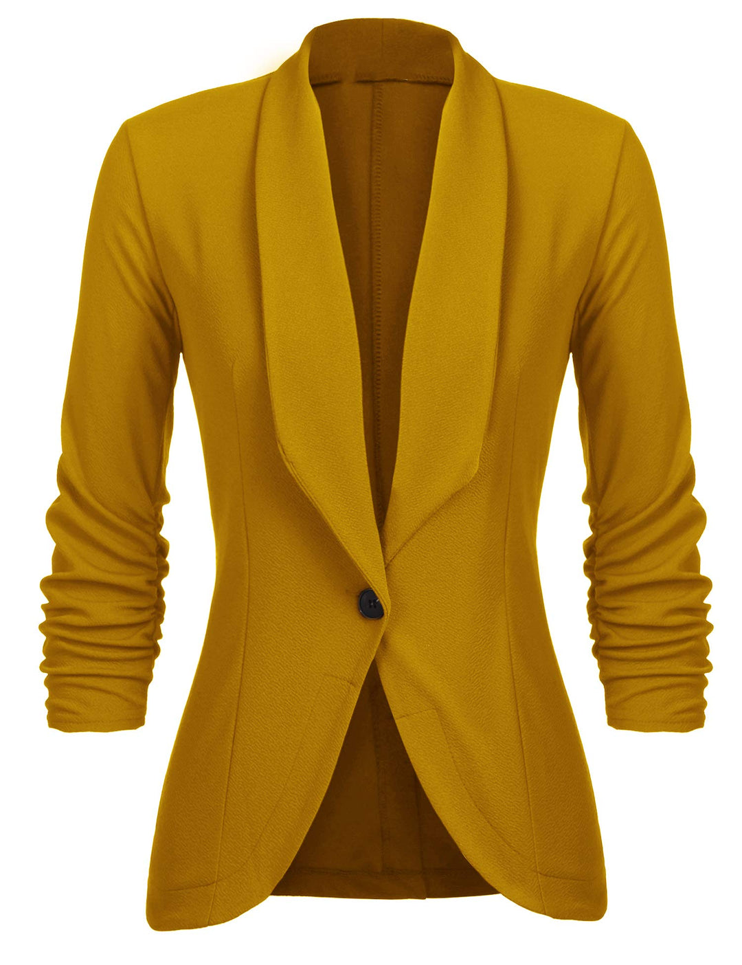 UNibelle Blazer Damen Sportlich Elegant Longblazer 3/4 Arm Sommer Leicht Business Büro Blazer Jacke