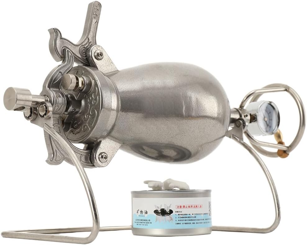 1000ml Chinesische Popcornmaschine, Hand-Popcorn-Maschine, Edelstahl-Popcorn-Kanone, Hochdruck-Popco