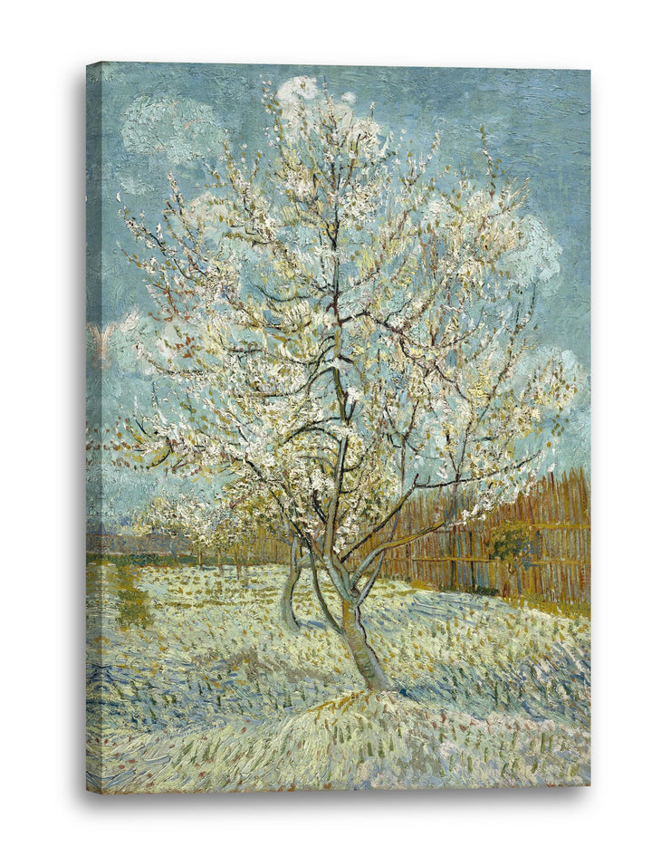 Printed Paintings Leinwand (60x80cm): Vincent Van Gogh - Der Pinke Pfirsischbaum 60x80 cm, 60x80 cm
