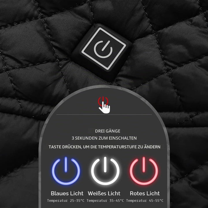 Oneshlee Heizweste Damen, Wärmeweste Elektrisch, Heizjacke Usb, Weste Mit Heizung, Warme Weste Behei